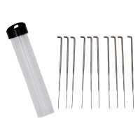 10 Filznadeln aus Stahl