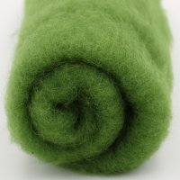 Filzwolle im Vlies - Alpenwolle - 20g - grasgrün