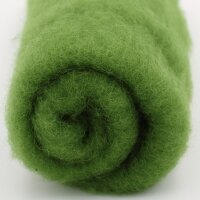 Filzwolle im Vlies - Alpenwolle - 20g - grasgrün