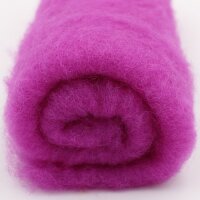 Filzwolle im Vlies - Alpenwolle - 20g - pink