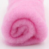 Filzwolle im Vlies - Alpenwolle - 20g - rosa