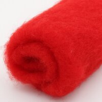 Filzwolle im Vlies - Alpenwolle - 20g - rot