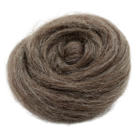 Filzwolle 20gr. Wolle (Merinowolle) / Märchenwolle zum Trockenfilzen und Nassfilzen Braun-meliert