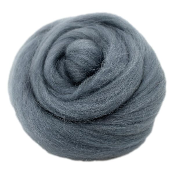 Filzwolle 20gr. Wolle (Merinowolle) / Märchenwolle zum Trockenfilzen und Nassfilzen Grau