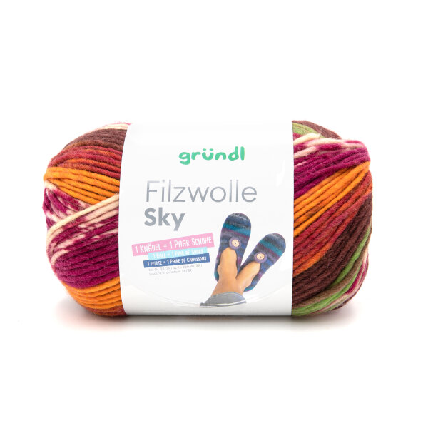 Strickfilzwolle Sky Herbstlaub