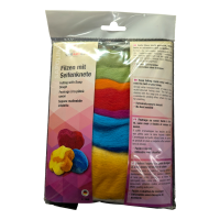 Filzen mit Seifenknete - Bastelset Filzen