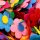 Filzblumen und Applikationen aus Filz