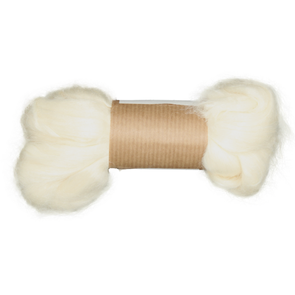 Tussahseide Kammzug 25g Natur