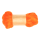 Tussahseide Kammzug 25g Orange