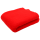 Vorfilz aus Merinowolle - rot - 50cm x 145cm
