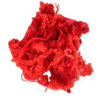 Bluefaced Leicester Locken Wolle – Rotglut Floating...